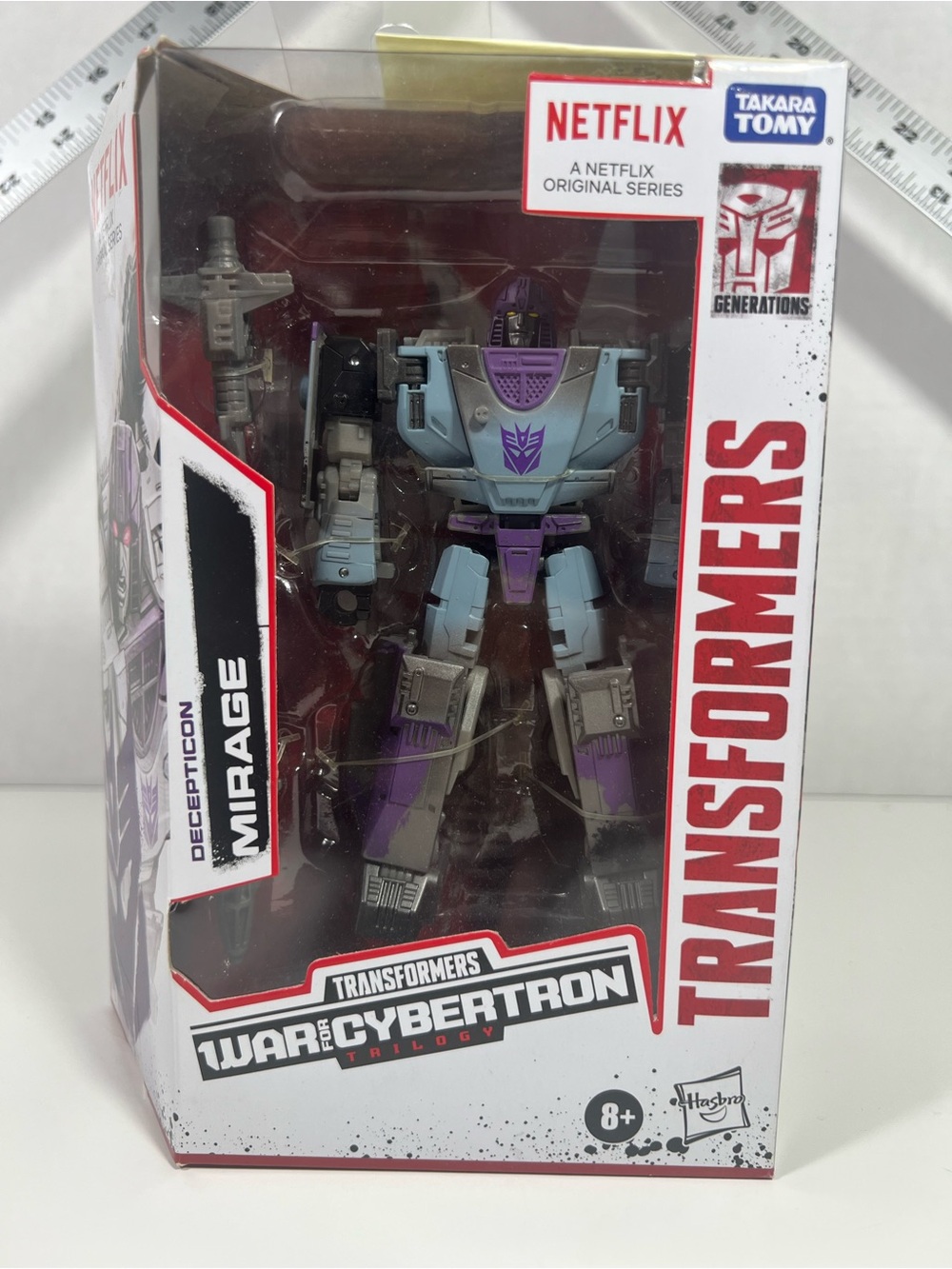 Transformers Netflix WFC Trilogy Decepticon Mirage!